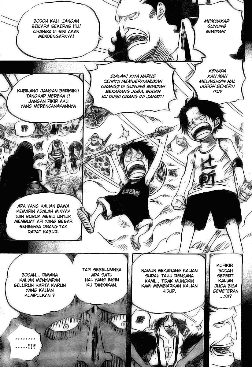 One Piece Manga Scanlation One Piece 586 : Kota Busuk | Anime Scanlation